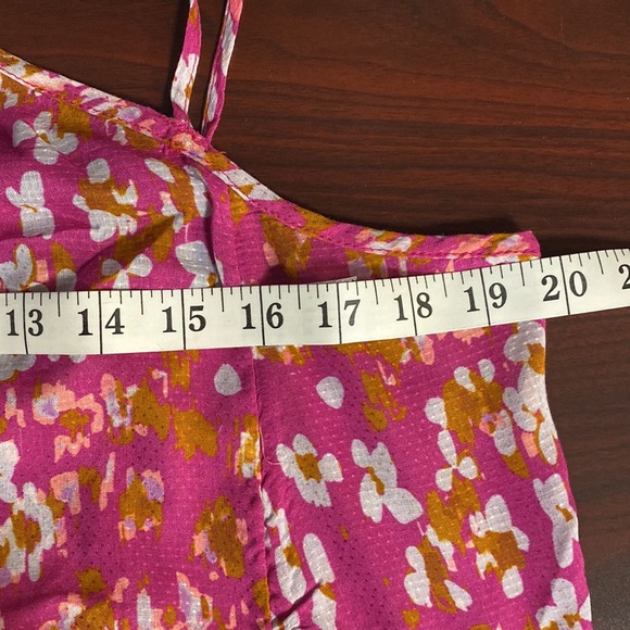 Anthropologie Sheer Floral Print Mini Dress Size S - Picture 7 of 10
